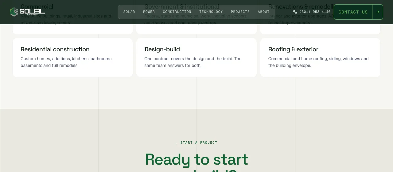 New construction page without warranty